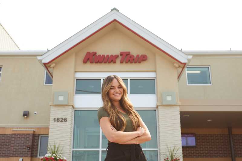 Paige Forde, ’19, is the witty voice behind Kwik Trip’s social media accounts. In recent years, Kwik Trip’s brand has evolved into a symbol for the Midwestern way of life — in part thanks to effective use of marketing and social media.