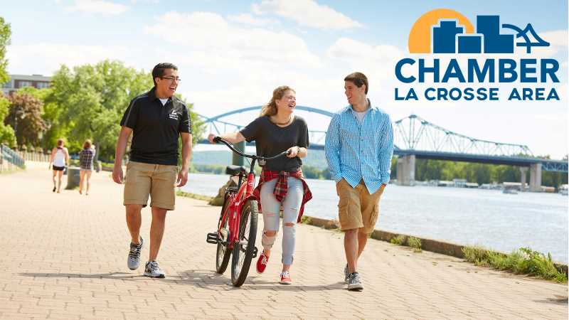 A new campaign from the La Crosse Area Chamber of Commerce highlights the advantages of living and raising a family in La Crosse.