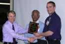 Jeff Rosenwinkel receiving Micro Senior award