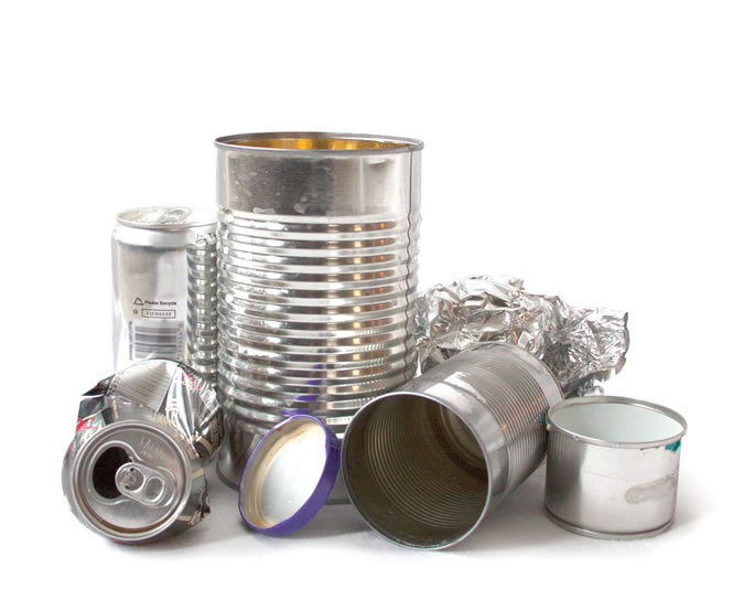 Examples of recyclable metals
