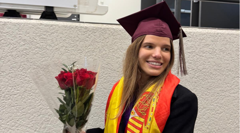 Hada in Graduation Attire