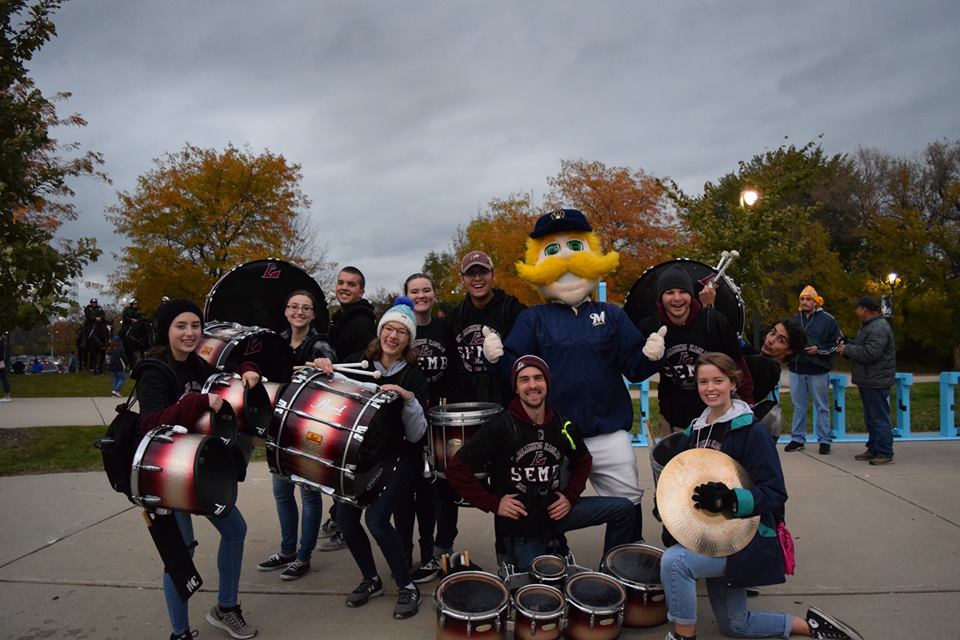 Drumline & Percussion Screaming Eagles Marching Band UWLa Crosse