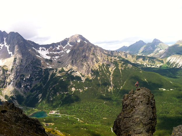 the High Tatras Mountains in Slovakia