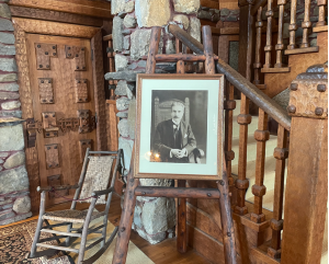 A peek at the castle interior