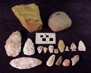 Lithic artifacts 