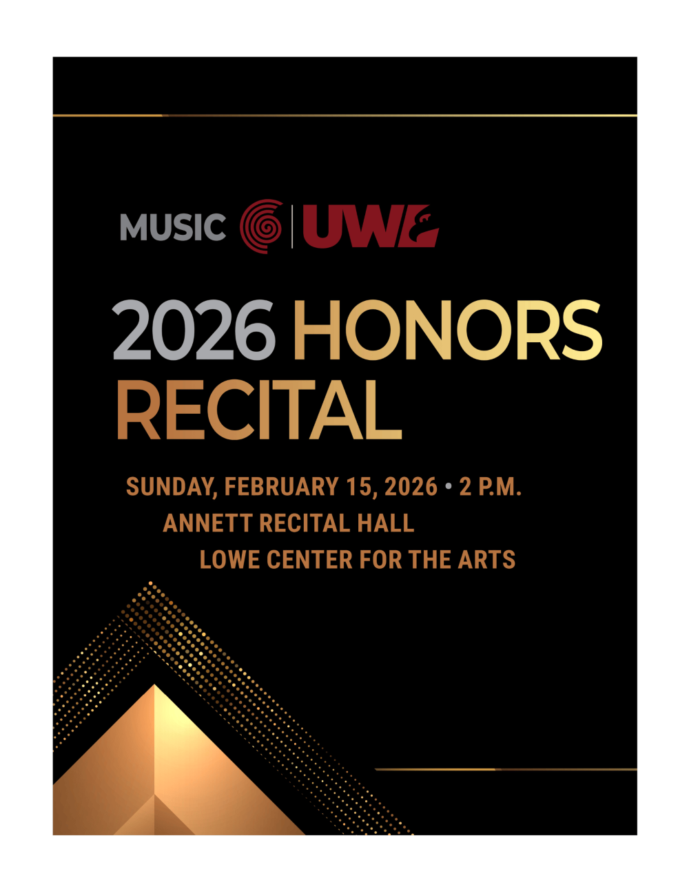 2026 UWL Music Honors Recital
