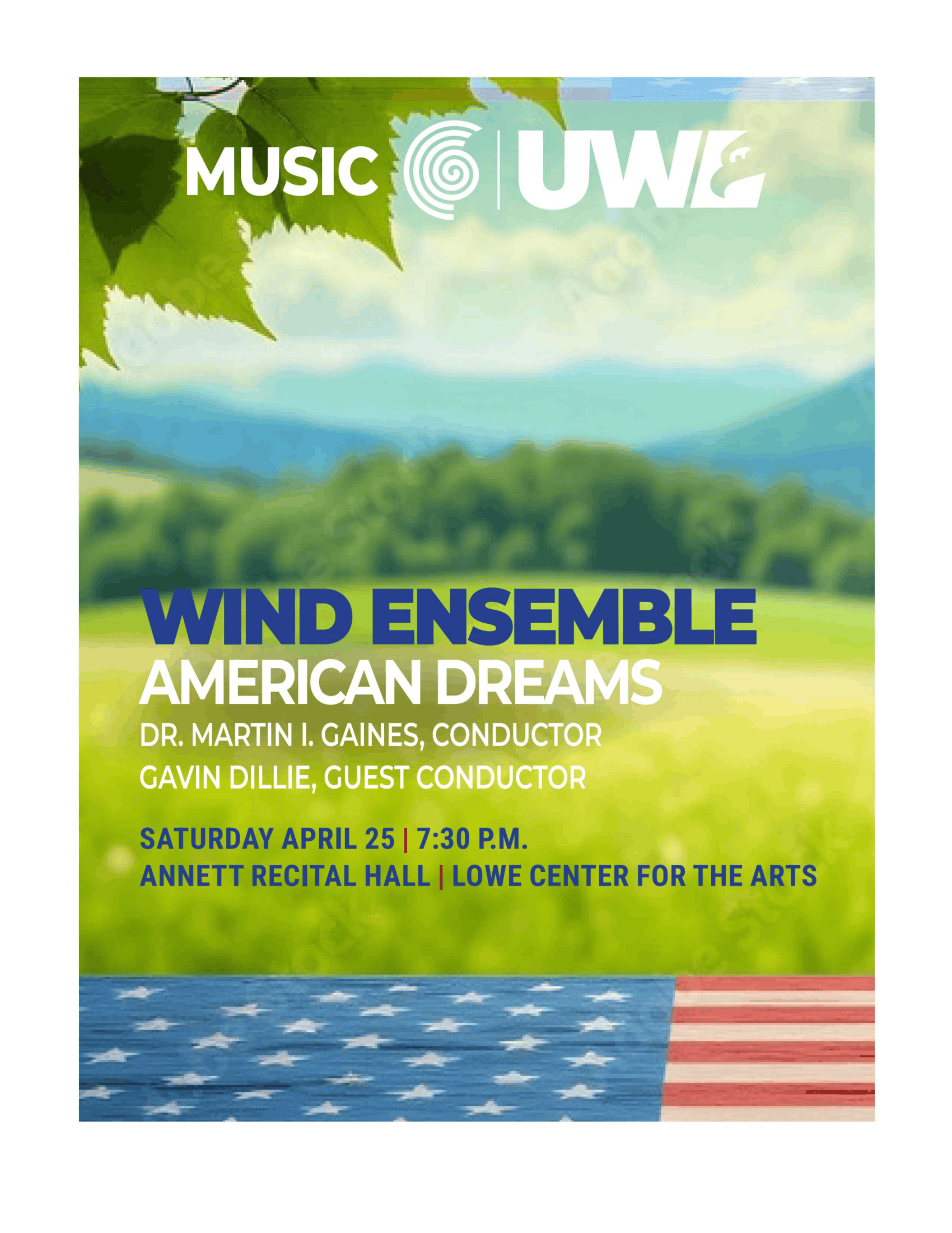 Wind Ensemble: "American Dreams"
