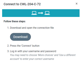 Remotely Connect to a GIS Lab Computer