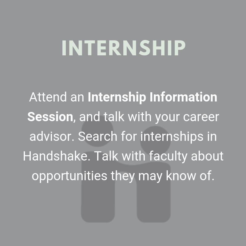 Attend an internship info session
