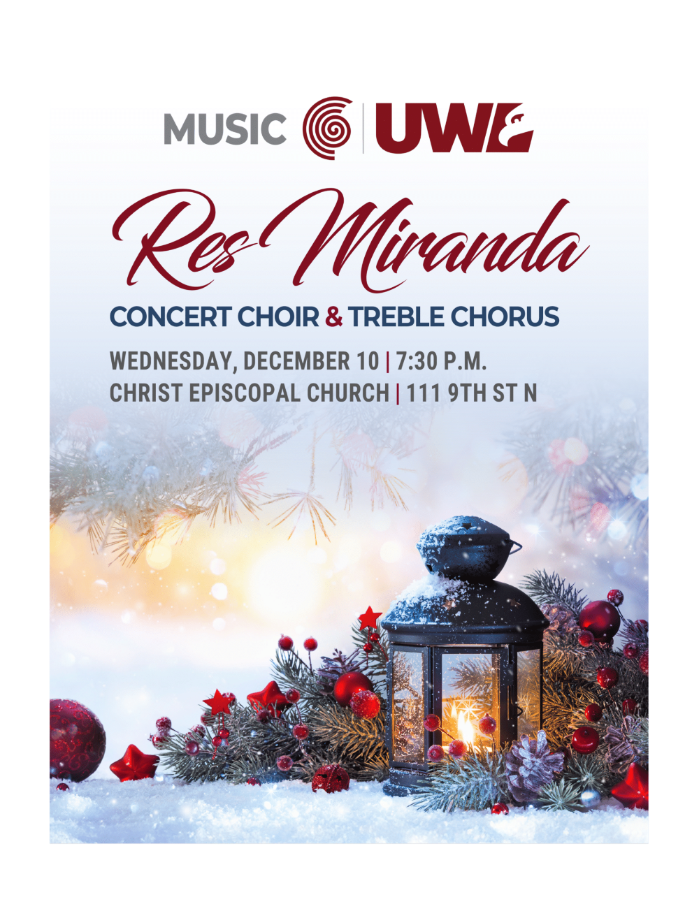 Treble Chorus and Concert Choir