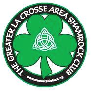 The Greater La Crosse Area Shamrock Club logo 