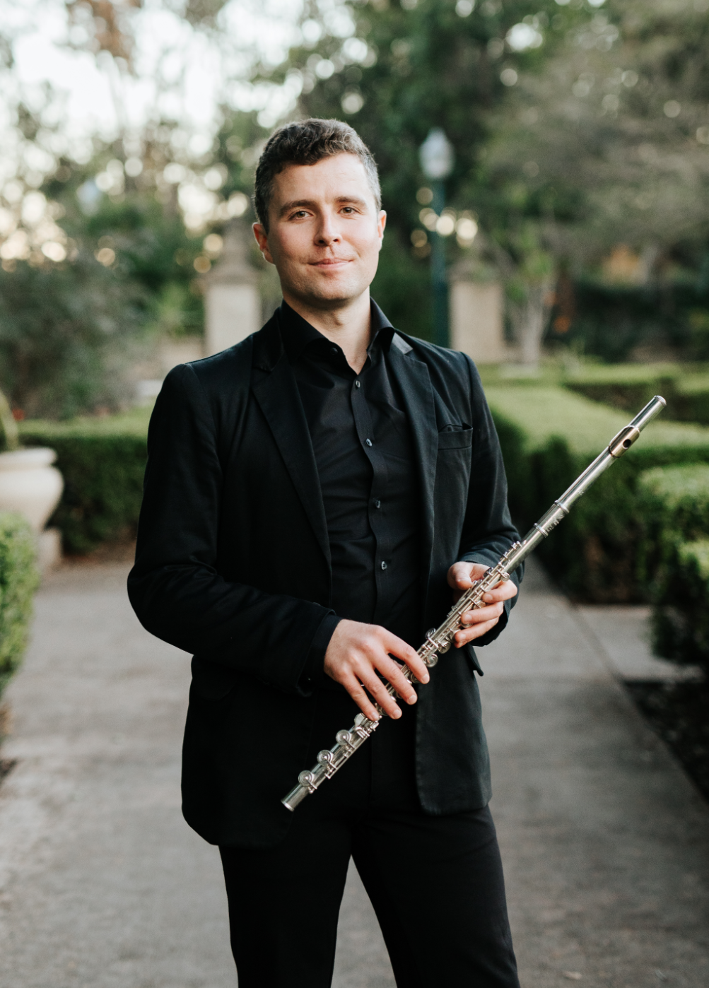 Flutist Sasha Ishov