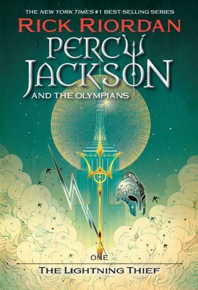 Percy Jackson and the Olympians: The Lightening Thief. Image from https://books.disney.com.