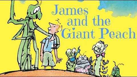 James and the Giant Peach. Image illustrated by Quentin Blake 1995, published by Alfred A. Knopf, Inc.