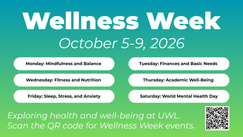 Wellness Week, October 5-9, 2026