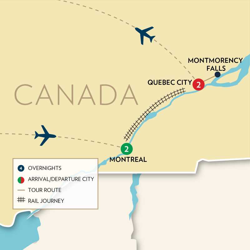 Montreal & Quebec City