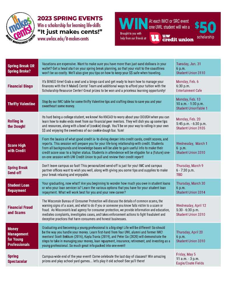 Spring Events