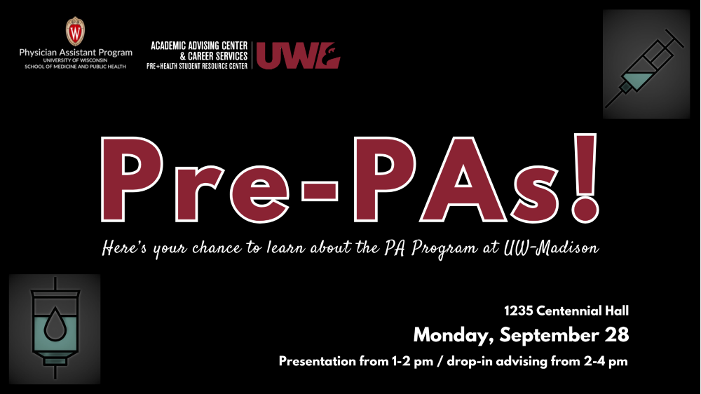 UW-Madison PA Program visit