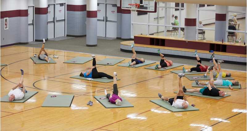 group fitness class