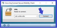 Login for UWL VPN