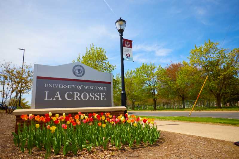 UW-La Crosse sign