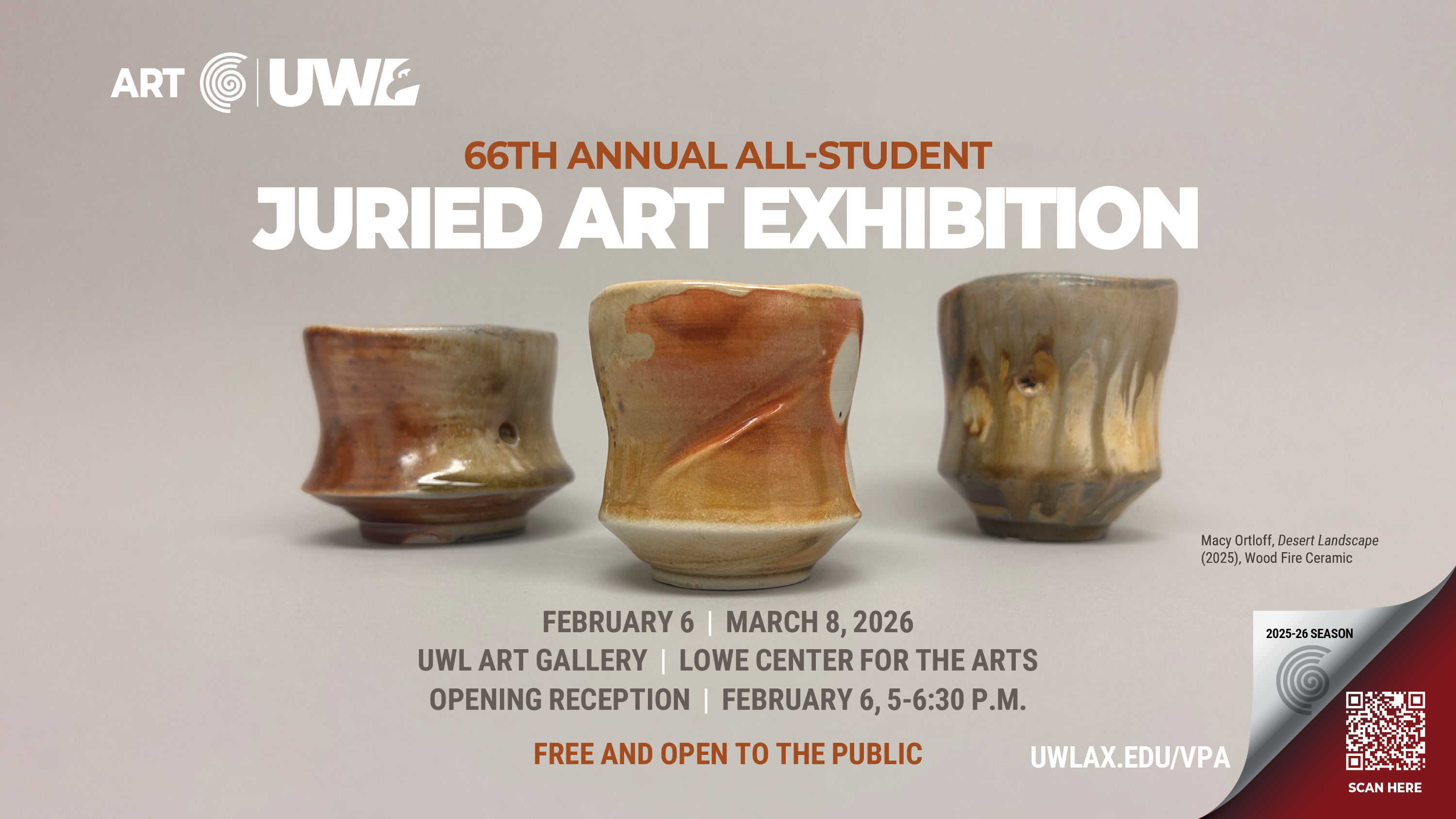 66th Annual All-Student Juried Art Exhibition