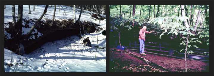 Exterior rockshelter 