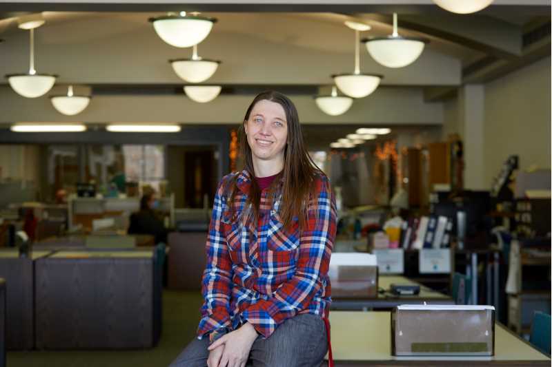 Laura Godden, Murphy Library Special Collections/Area Research Center Historian