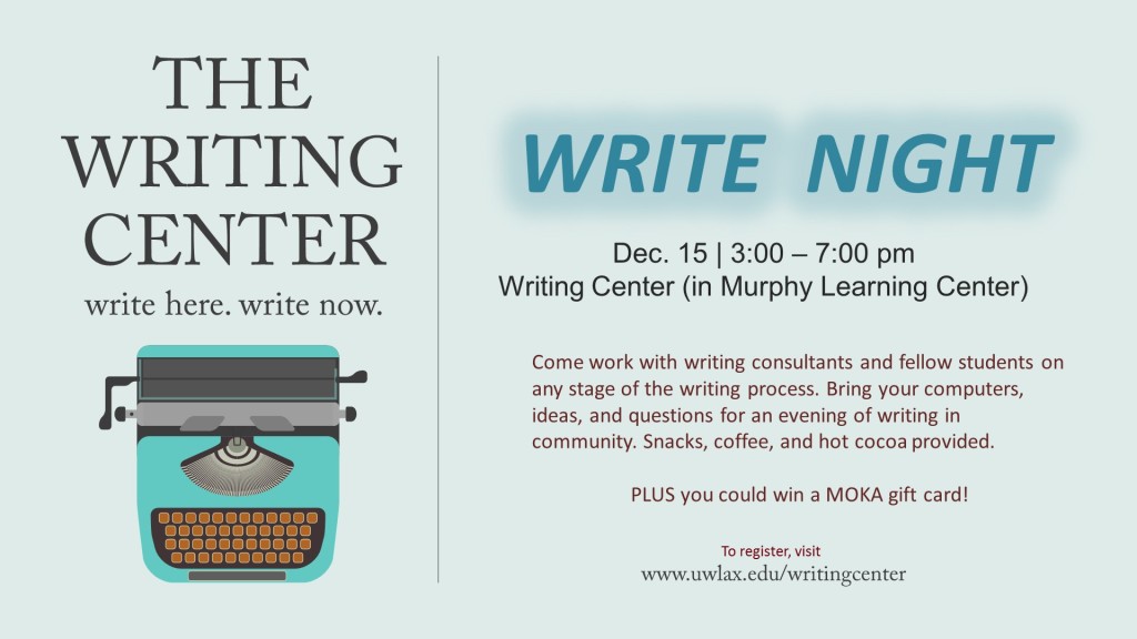 Write Night Fall 2016