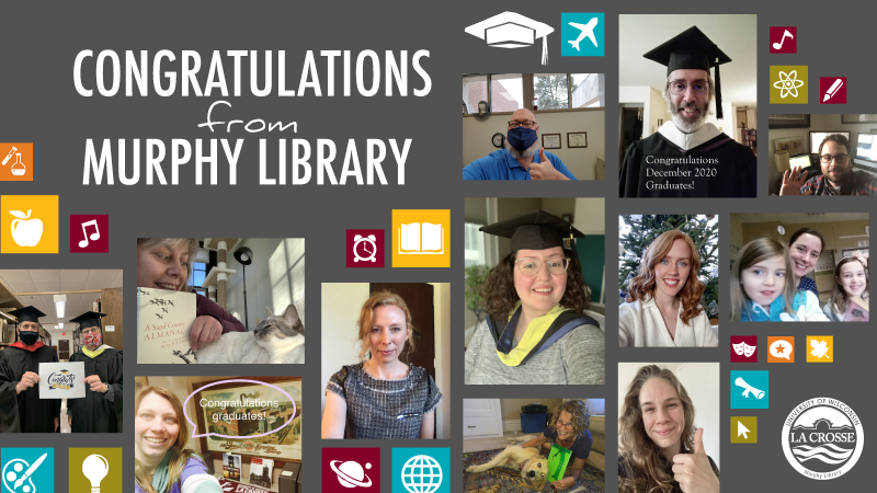 Congratulations, from Murphy Library