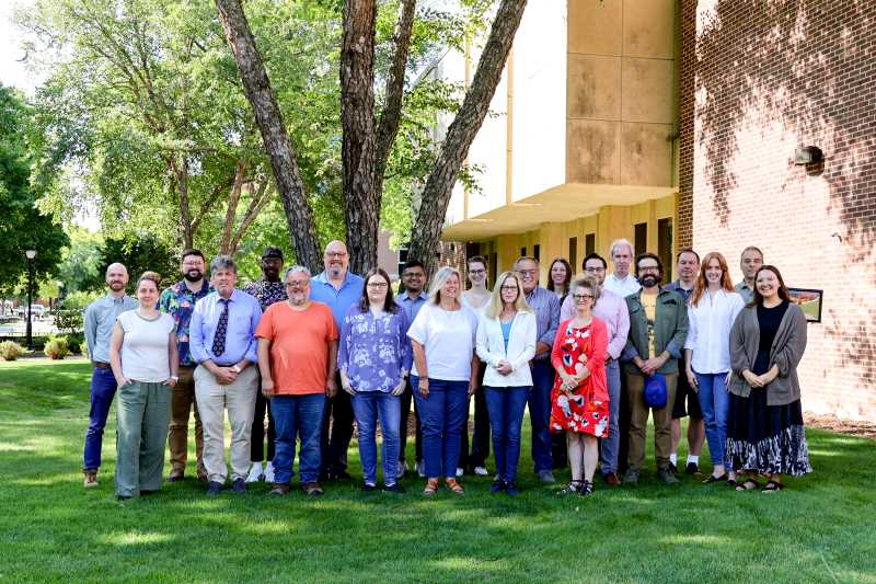 Murphy Library staff photo, fall 2023