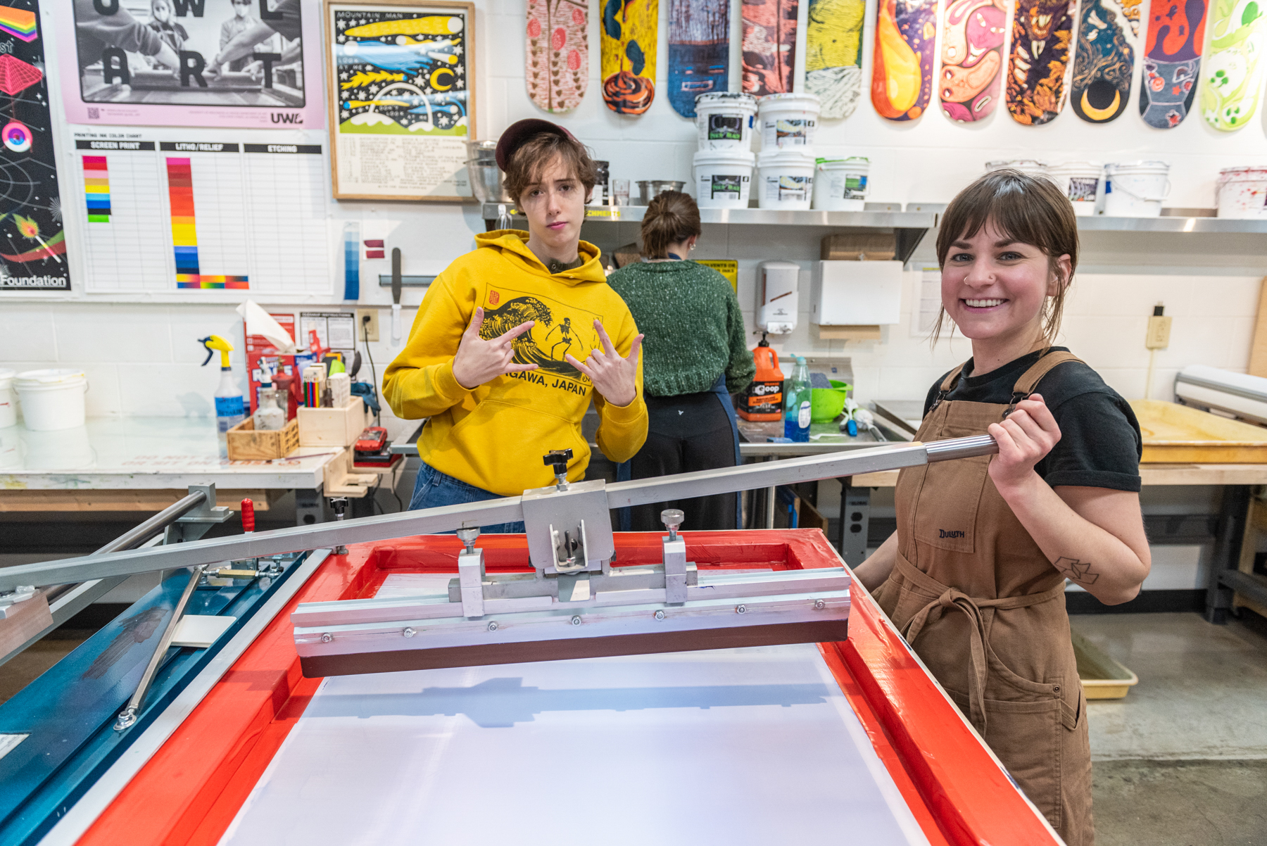Open House hosted by the Art Department