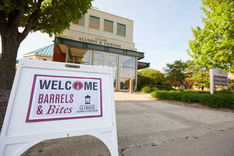 - Barrels & Bites — a fun night to support the UWL Alumni Association — runs from 6-8 p.m. Friday, May 20, at the Cleary Alumni & Friends Center. 