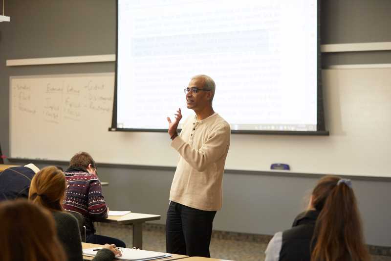 Suthakaran Veerasamy, an assistant professor of psychology at UWL, will discuss how white people can cultivate cultural empathy during a La Crosse Waking up White presentation at 2 p.m. Saturday, Oct. 23.