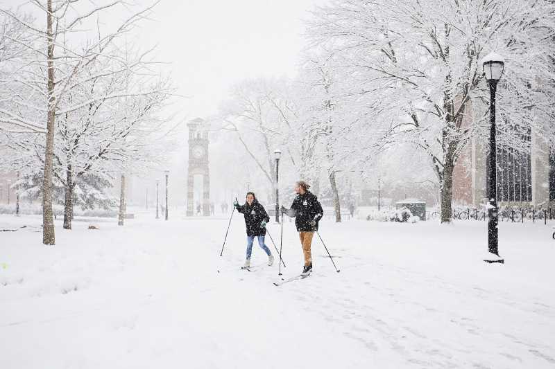 During inclement weather, anyone who travels to campus should use extreme caution and watch for changing hazardous road conditions.