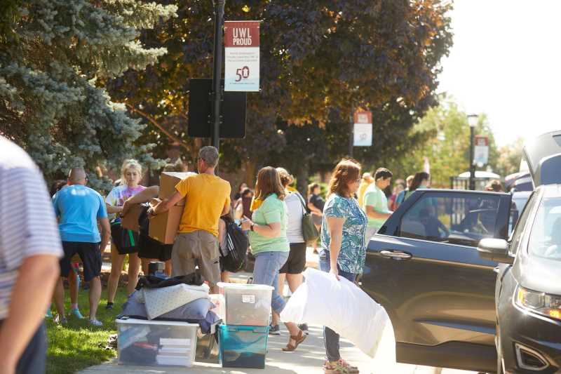 Motorists should expect heavy traffic and delays around the UW-La Crosse campus during move-in week, which runs Wednesday through Sunday.