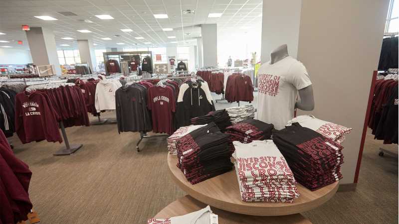 The UWL Bookstore is a great way for alumni to stay engaged with the university and show off their school pride. Items are available in person and online.
