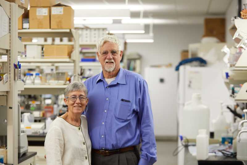 Former lecturer of chemistry and biochemistry Joe Toce and his wife, Suzanne, have contributed more than $212,000 to the UWL Foundation — most of which has funded scholarships and research opportunities.