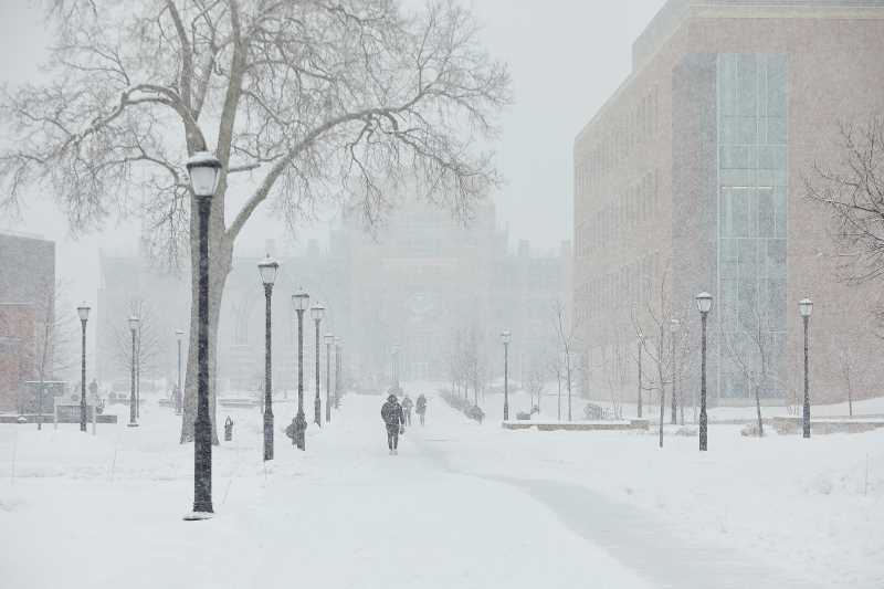 During inclement weather, anyone who travels to campus should use extreme caution and watch for changing hazardous road conditions.