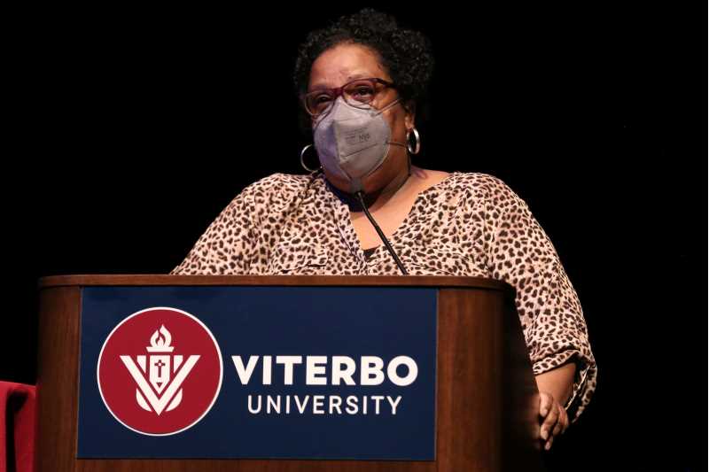 Antoiwana Williams, director of the Office of Multicultural Student Services at UW-La Crosse, is this year's recipient of the Dr. Martin Luther King Jr. Leadership Award. The award is given annually to a La Crosse community member who demonstrates King’s legacy of creating positive change from one generation to the next.