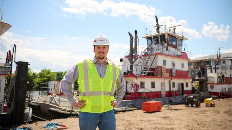 Ryan Sands, ’15, says UWL has begun partnering with J.F. Brennan in La Crosse to help students receive specific skills making them job-ready. “This should build networking with local employers and provide training on potential career fields for future students,” he says.