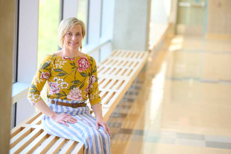 Maggie Laufenberg, a clinical assistant professor in the Health Professions Department, is one of six UWL faculty to earn a 2022 Eagle Teaching Excellence Award.