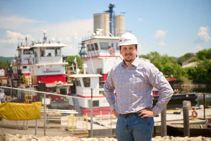 Ryan Sands, a 2015 UWL graduate, says the new partnership of his alma mater with his employer J.F. Brennan Company will help students receive specific skills making them job-ready. “This should build networking with local employers and provide training on potential career fields for future students,” says Sands.