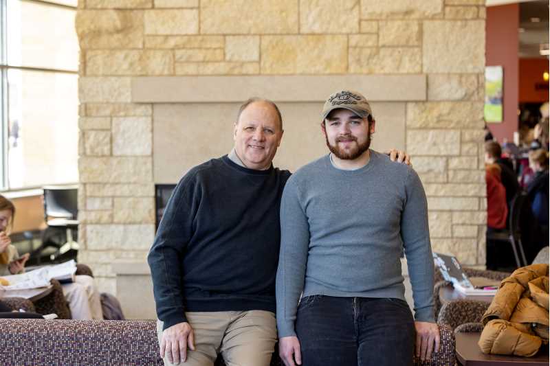 Bill O’Donnell, from Wisconsin Rapids, served on the Parents Advisory Board for the five years his son, Adam, attended UWL. “It was important to be there for him while giving him a chance to grow without being a helicopter parent,” he says. “This is a great community of parents who interact well and have a common interest in doing all they can to play a role with our children’s education and learn about the great things UWL is doing.”