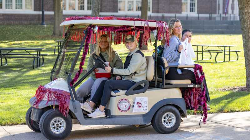 One Day for UWL (Oct. 18-19) brought in more than $475,000 for an array of university causes. Through activities like the Cash Cab trivia game, the event also raised awareness of the importance of philanthropy.