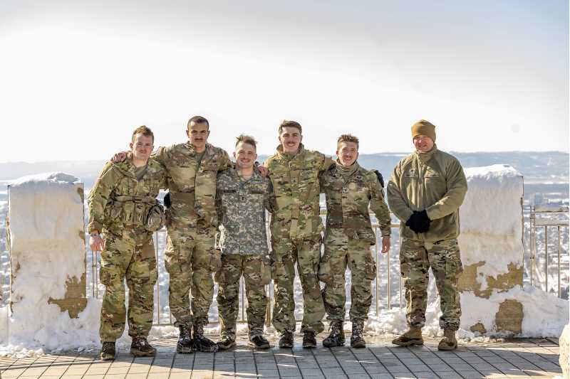 The Eagle Battalion outlasted 45 other teams to claim victory in the Northern Warfare Challenge Feb. 24 and 25. The battalion consists of cadets from UWL, Viterbo University and Winona State University.