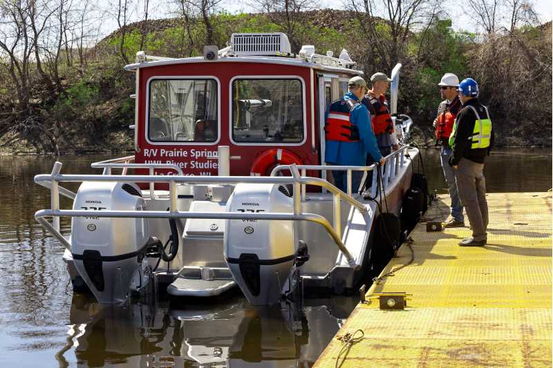 One year after Ron and Jane Rada established the Rada Endowed Fellowships in River Studies, River Studies Center leaders Eric Strauss and Colin Belby are putting the gift to work — fueling innovation and expanding the program’s impact.