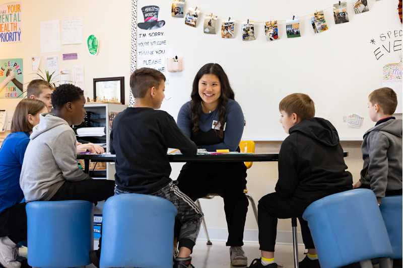 Lizzie Nelson was one of eight TESOL teacher candidates to study in Puerto Rico for field experience.