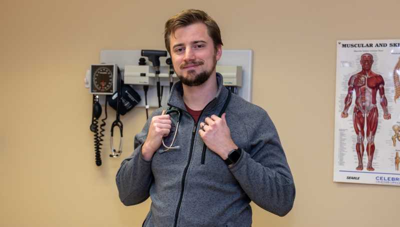 UW–La Crosse Physician Assistant Studies student Sam Weigel