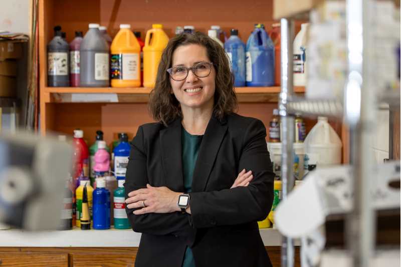 Lisa Lenarz says the support she received as a UWL student helped shape her future. Now, she gives back to help others shape theirs.
